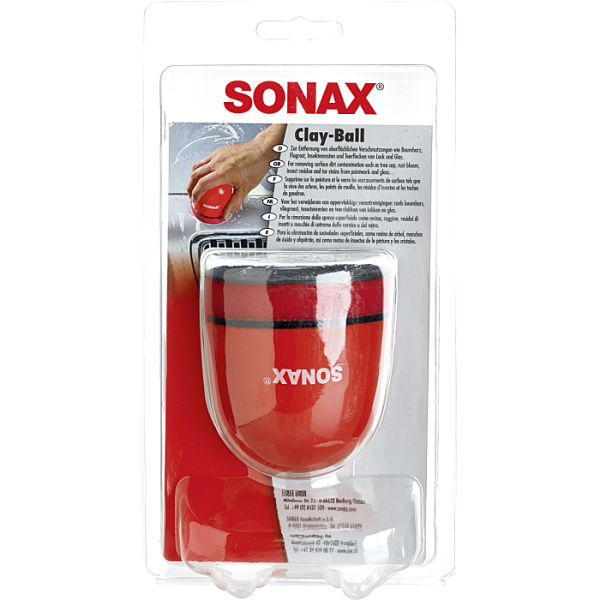Pad - Eponge de décontamination - Carrosserie - SONAX - Clay-Ball