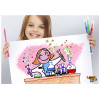 Feutres de coloriage - Enfant - Pointe moyenne - 18 couleurs dont 3 fluo - BIC Kids