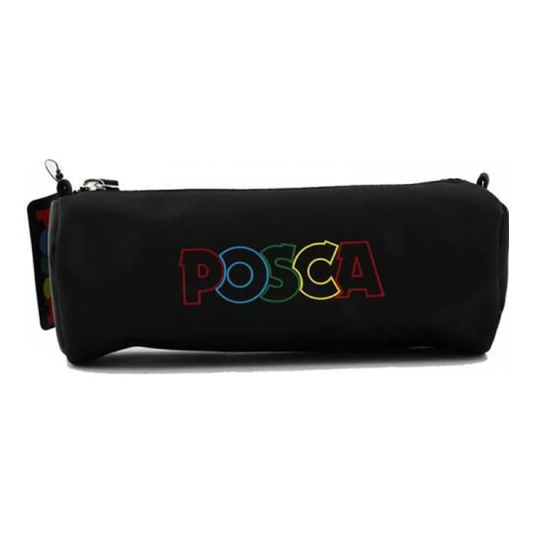 photo-Trousse - Pour feutres marqueurs POSCA - Noir - Ronde - 20 x 7,5 cm