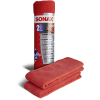 photo-Lot de 2 chiffons - Microfibres - Carrosserie - Lustrage - SONAX