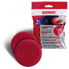 photo-Eponge d'application - Cire, mastic, lotion - Souple - Douce - Carrosserie - SONAX