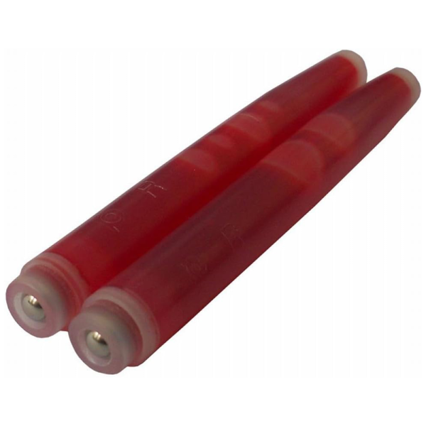 Cartouches - Encre Rouge - Recharge - Pack de 2 - Calligraphie - Platinum
