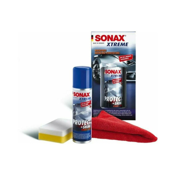 photo-Vitrifiant - Brillant - Sans cire - Coffret accessoires - SONAX - Xtreme - Protect + Brillance