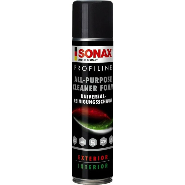 photo-Mousse nettoyante - Multi usages - Tous supports - Intérieur - Extérieur - SONAX - Profiline