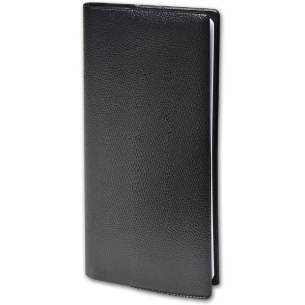 photo-Agenda semainier 2024 - Planital - Impala - Noir - 8,8 x 17 cm - Quo Vadis