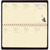 Agenda semainier 2027 - Planital - Impala - Noir - 8,8 x 17 cm - Quo Vadis