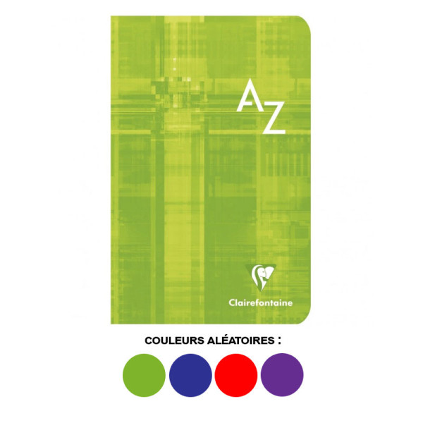 photo-Carnet - Répertoire - 11x17cm - Sans spirale - 96 pages - Grands carreaux - Clairefontaine