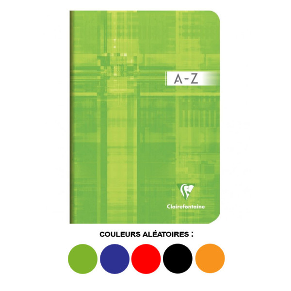 photo-Carnet - Répertoire pour le vocabulaire - A5 - Sans spirale - 96 pages - Grands carreaux - Clairefontaine