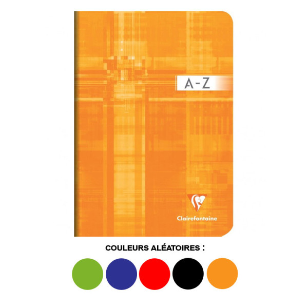 Carnet - Répertoire pour le vocabulaire - A5 - Sans spirale - 96 pages - Ligné + Marge centrale - Clairefontaine