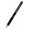 photo-Stylo à bille - 3 couleurs + mine graphite - Embout gomme - Métal noir - ONLINE