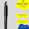 Stylo plume - Calligraphie - 3 plumes différentes - Rechargeable - ONLINE - Air Noir/Argent