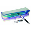 Trousse - Scolaire - Transparente - Rectangulaire - 21 x 6 x 5,5 cm - ONLINE