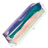 Trousse - Scolaire - Transparente - Rectangulaire - 21 x 6 x 5,5 cm - ONLINE