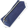 Trousse - Scolaire - Bleu denim - Rectangulaire - 21 x 6 x 5,5 cm - ONLINE
