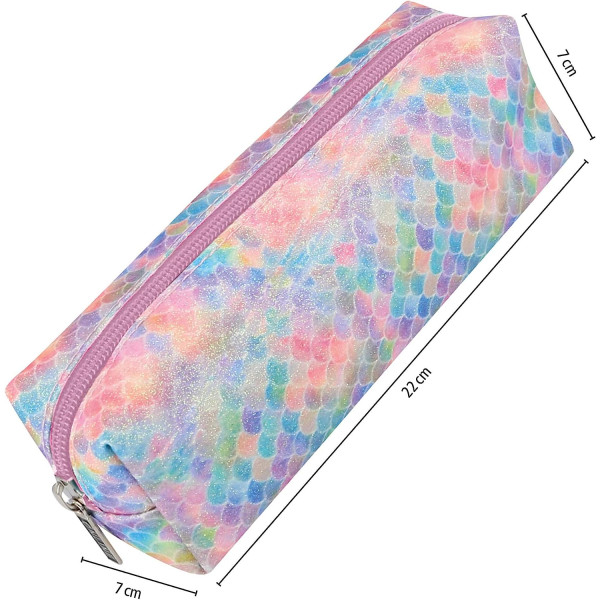 Trousse - Scolaire - Sirène - Rectangulaire - 21 x 6 x 5,5 cm - ONLINE