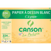 photo-Canson - Papier à dessin - A4 - 21 x 29,7 cm - Blanc - 224g - 12 feuilles