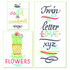 Feutres - Double pointe - Calligraphie - 5 couleurs - ONLINE - Calli.Twin