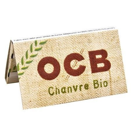 Papier à rouler OCB Chanvre Bio – carnet de 100 feuilles courtes