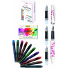 PHOTO-Coffret - Stylo plume - Calligraphie - 3 plumes différentes - 10 cartouches - ONLINE