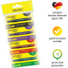 Cartouches d'encre - Longue - Pour stylo plume et roller - Noir - Rouge - Vert - Violet