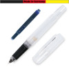 photo-Stylo roller - Rechargeable avec cartouche d'encre - Pointe moyenne - Corps transparent