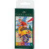 photo-Feutres - Faber-Castell - Pitt Artist Pen - Colour Wheel - Etui de 6 feutres