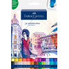 photo-Feutres de coloriage - Faber-Castell - Goldfaber - Aqua - Double pointe - 24 couleurs