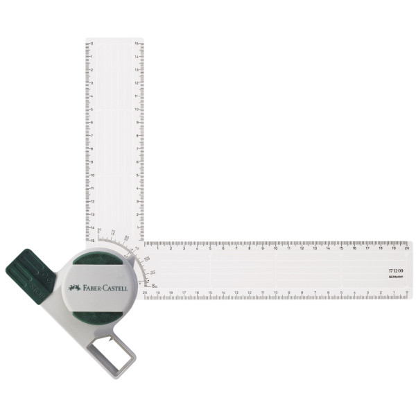 Equerre pour planche à dessin - A4 et A3 - Faber-Castell - TK-System