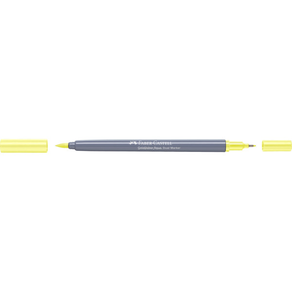 Feutre de coloriage - Faber-Castell - Goldfaber Aqua - Jaune clair glacis - 104