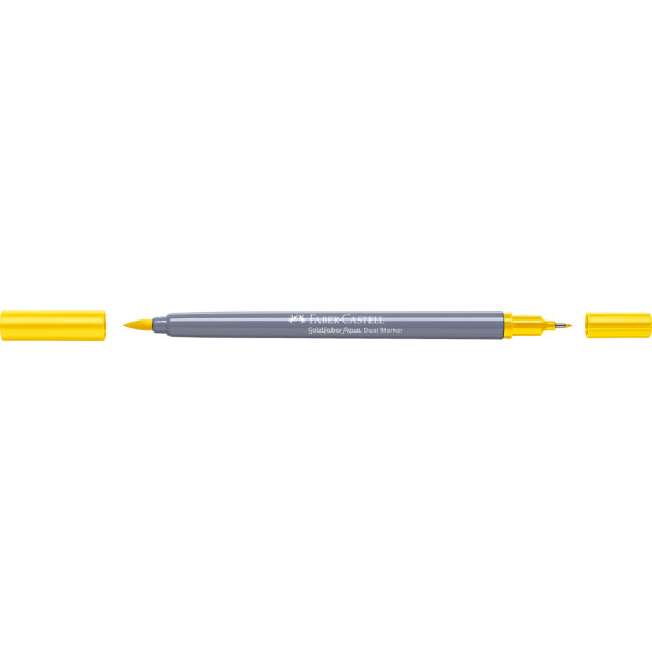 Feutre de coloriage - Faber-Castell - Goldfaber Aqua - Jaune cadmium - 107