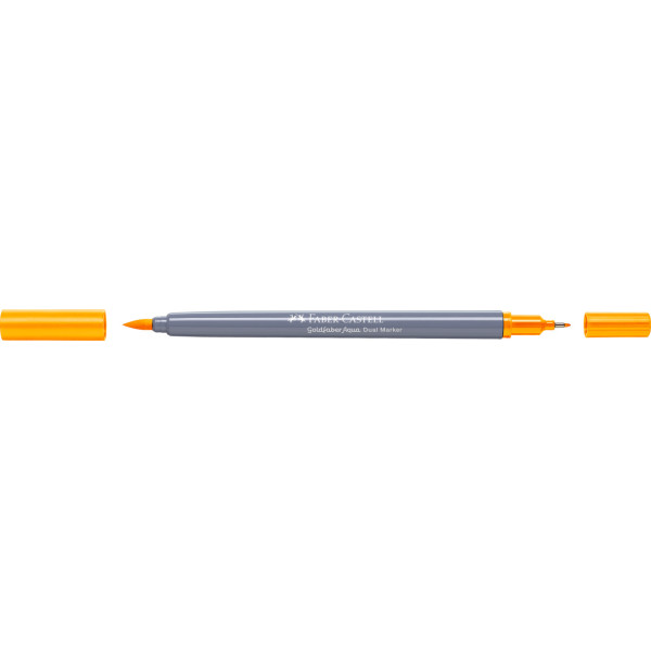 Feutre de coloriage - Faber-Castell - Goldfaber Aqua - Jaune chrome foncé - 109