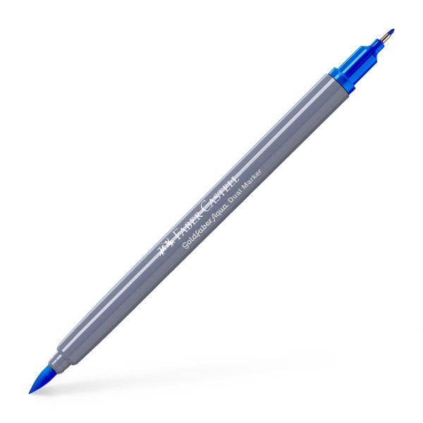 photo-Feutre de coloriage - Faber-Castell - Goldfaber Aqua - Bleu phtalo - 110