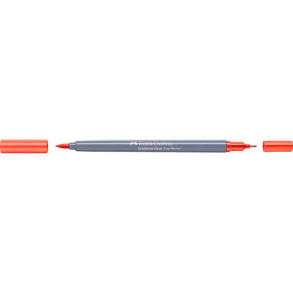 Feutre de coloriage - Faber-Castell - Goldfaber Aqua - Orange cadmium foncé - 115