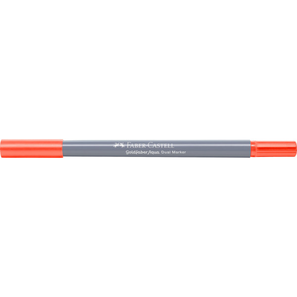 Feutre de coloriage - Faber-Castell - Goldfaber Aqua - Orange cadmium foncé - 115