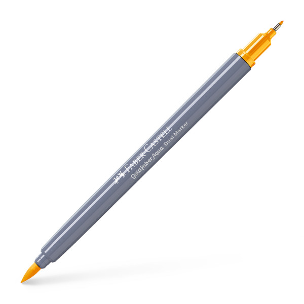 photo-Feutre de coloriage - Faber-Castell - Goldfaber Aqua - Jaune chrome moyen - 208