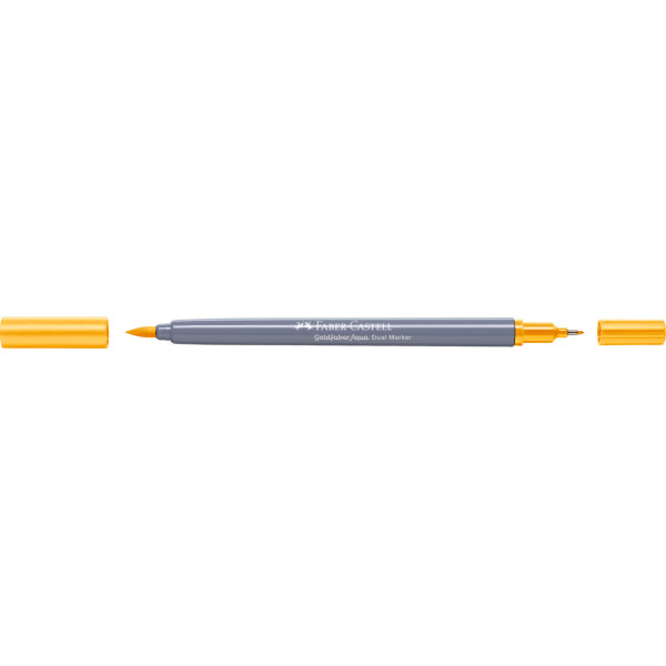 Feutre de coloriage - Faber-Castell - Goldfaber Aqua - Jaune chrome moyen - 208
