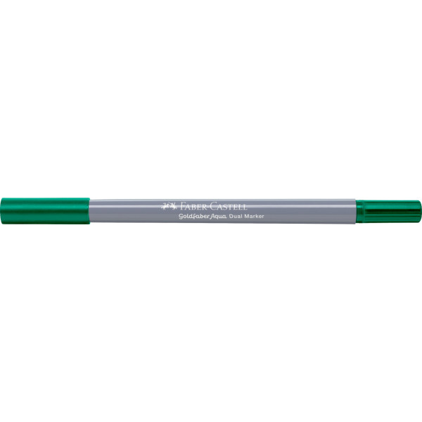 Feutre de coloriage - Faber-Castell - Goldfaber Aqua - Vert phtalo foncé - 264