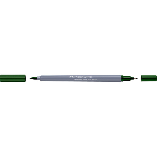 Feutre de coloriage - Faber-Castell - Goldfaber Aqua - Vert pin - 267
