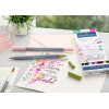 Feutres de coloriage - Faber-Castell - Goldfaber Aqua - Couleurs douces - Etui de 6
