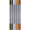 Feutres de coloriage - Faber-Castell - Goldfaber Aqua - Couleurs paysage - Etui de 6
