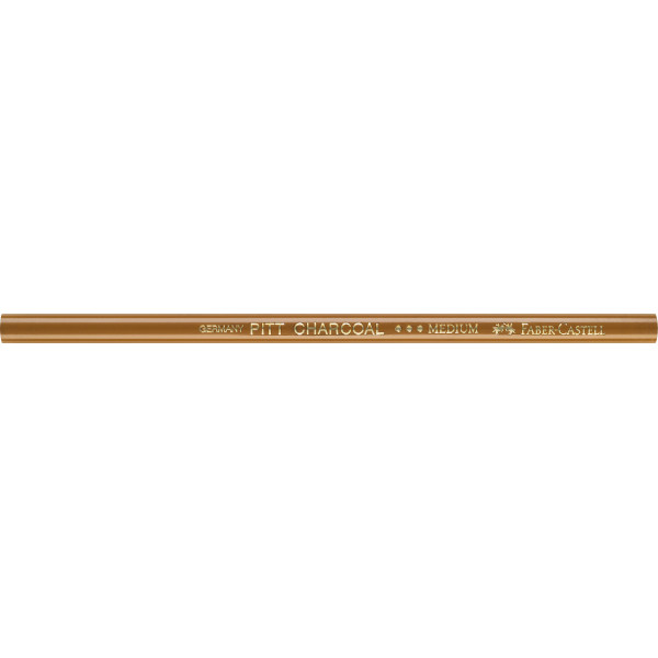 Crayon - Fusain - Sec - Moyen - Faber-Castell - Pitt - Noir intense