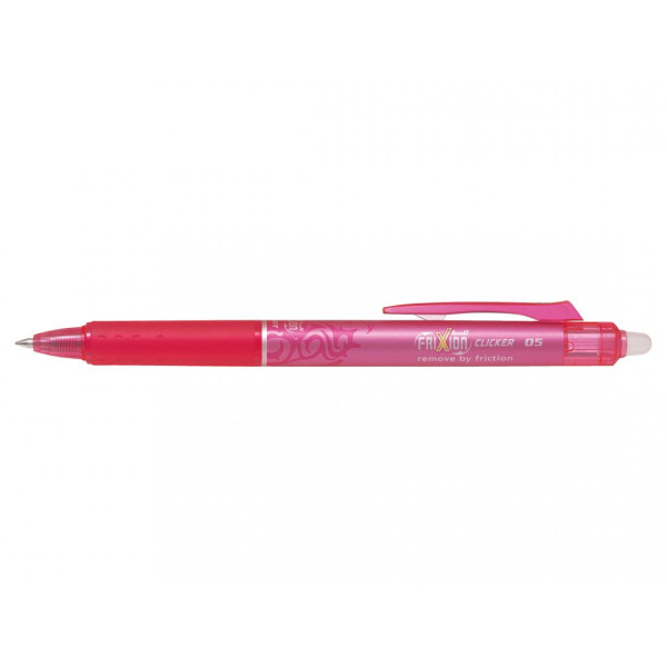 photo-Stylo FriXion Ball Clicker 0.5 pointe fine rose Pilot