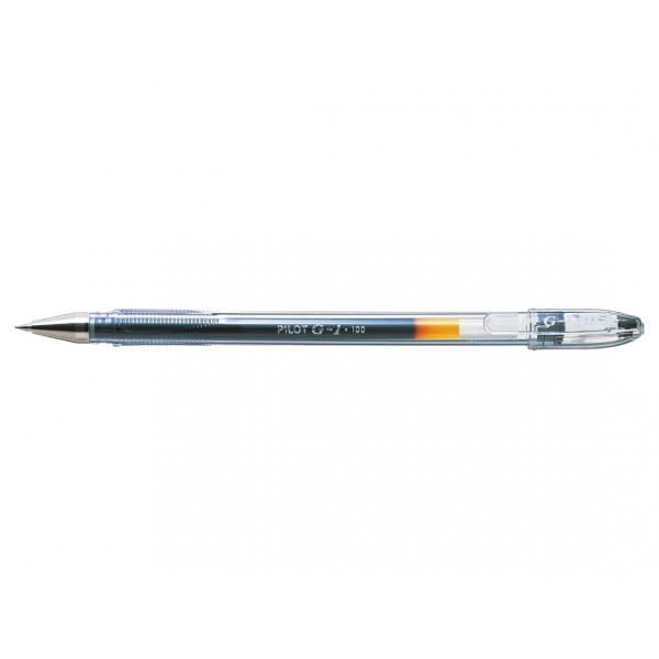 photo-Stylo roller - Noir - Encre gel - Pointe fine - 0.5 mm - Pilot - G-1