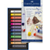 Pastels tendres - Boîte de 12 couleurs - Faber-Castell - Soft Pastel