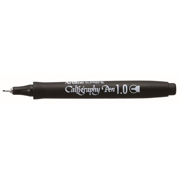 photo-Feutre - Noir - Calligraphie - Pointe fine de 1mm - Artline - Calligraphy Pen