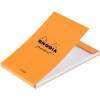 Bloc notes - 7,5 x 12 cm - Format de poche - Lignes - Rhodia