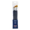 Lot de 6 pinceaux synthétiques pour acrylique - Lefranc Bourgeois -