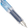 Stylo plume - Plume fine - 0,3mm - Bleu - Rechargeable - Platinium - Preppy