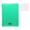 photo-Cahier - A4 (21x29,7cm) - Grands carreaux - 96 pages - Polypro - sans spirale - Vert