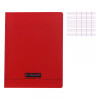 photo-Cahier - 17x22(cm) - Grands carreaux - 48 pages - Polypro - sans spirale - Rouge